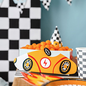 Коробочки для сладостей Party Deco "Гоночные машины", 3 шт